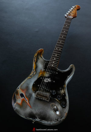 Fender Stratocaster Witch’s Bone Ash Finish Heavy Aged Relic by East Gloves Customs (SOLD) - Image 6