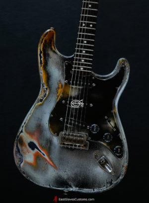 Fender Stratocaster Witch’s Bone Ash Finish Heavy Aged Relic by East Gloves Customs (SOLD)