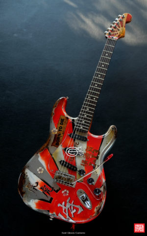 Fender MXY-7 Ohka Cherry Blossom Kamikaze Heavy Aged Relic by East Gloves Customs (SOLD) - Image 7