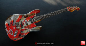 Fender MXY-7 Ohka Cherry Blossom Kamikaze Heavy Aged Relic by East Gloves Customs (SOLD) - Image 14