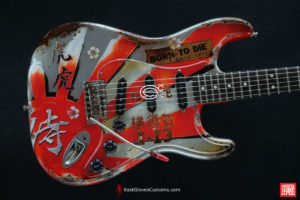Fender MXY-7 Ohka Cherry Blossom Kamikaze Heavy Aged Relic by East Gloves Customs (SOLD) - Image 5
