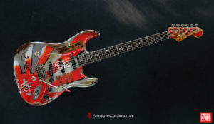 Fender MXY-7 Ohka Cherry Blossom Kamikaze Heavy Aged Relic by East Gloves Customs (SOLD) - Image 9