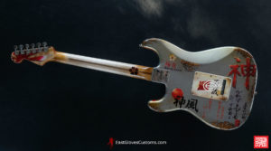 Fender MXY-7 Ohka Cherry Blossom Kamikaze Heavy Aged Relic by East Gloves Customs (SOLD) - Image 10
