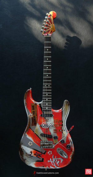 Fender MXY-7 Ohka Cherry Blossom Kamikaze Heavy Aged Relic by East Gloves Customs (SOLD) - Image 16