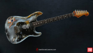 Fender Stratocaster Witch’s Bone Ash Finish Heavy Aged Relic by East Gloves Customs (SOLD) - Image 15