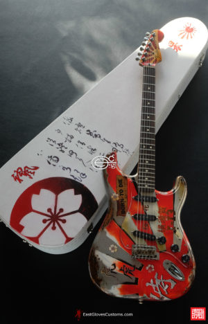 Fender MXY-7 Ohka Cherry Blossom Kamikaze Heavy Aged Relic by East Gloves Customs (SOLD) - Image 19