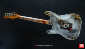 Fender Stratocaster Witch’s Bone Ash Finish Heavy Aged Relic by East Gloves Customs (SOLD) - Image 16