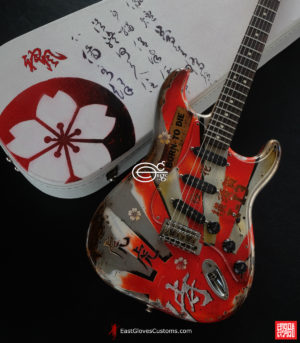 Fender MXY-7 Ohka Cherry Blossom Kamikaze Heavy Aged Relic by East Gloves Customs (SOLD)