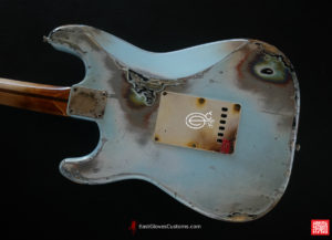 Fender Stratocaster Sonic Blue Heavy Aged Relic by East Gloves Customs (SOLD) - Image 9