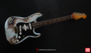 Fender Stratocaster Sonic Blue Heavy Aged Relic by East Gloves Customs (SOLD) - Image 12