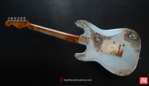 Fender Stratocaster Sonic Blue Heavy Aged Relic by East Gloves Customs (SOLD) - Image 7