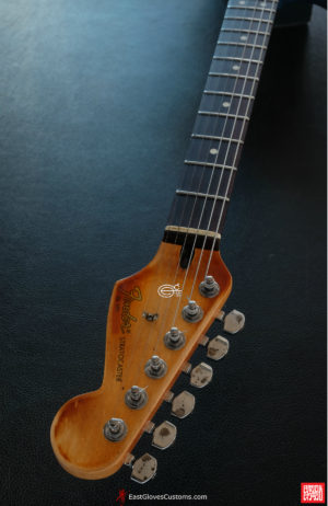 Fender Stratocaster Pelham Blue/Sunburst Heavy Aged Relic (SOLD) - Image 19