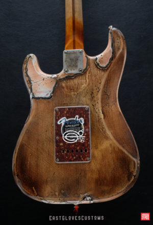 Fender Stratocaster 60th Anniversary Shell Pink Heavy Aged Relic by East Gloves Customs (SOLD) - Image 4