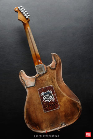 Fender Stratocaster 60th Anniversary Shell Pink Heavy Aged Relic by East Gloves Customs (SOLD) - Image 8