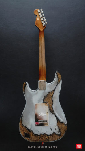 Fender Stratocaster 50th Anniversary White Marble Paisley Heavy Aged Relic (SOLD) - Image 16