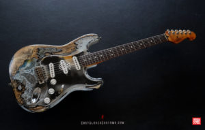 Fender Stratocaster 50th Anniversary White Marble Paisley Heavy Aged Relic (SOLD) - Image 5