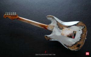 Fender Stratocaster 50th Anniversary White Marble Paisley Heavy Aged Relic (SOLD) - Image 6