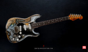 Fender Stratocaster 50th Anniversary White Marble Paisley Heavy Aged Relic (SOLD) - Image 17