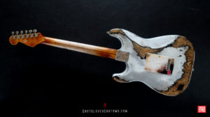 Fender Stratocaster 50th Anniversary White Marble Paisley Heavy Aged Relic (SOLD) - Image 18