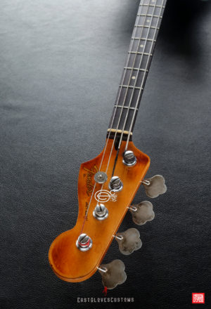 Fender Jazz Pelham Blue/Amber Paisley Bass Heavy Aged Relic (SOLD) - Image 23