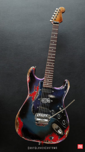 Fender Stratocaster Contemporary E Series Floyd Rose System1 Flip Flop Finish Heavy Aged Relic [Extremely Rare] - Image 13