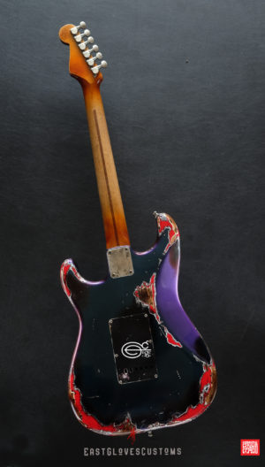 Fender Stratocaster Contemporary E Series Floyd Rose System1 Flip Flop Finish Heavy Aged Relic [Extremely Rare] - Image 14