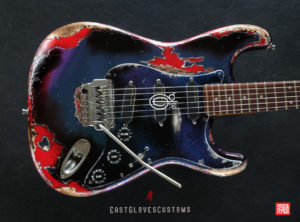 Fender Stratocaster Contemporary E Series Floyd Rose System1 Flip Flop Finish Heavy Aged Relic [Extremely Rare] - Image 9