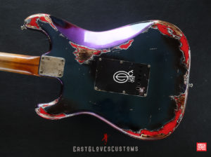 Fender Stratocaster Contemporary E Series Floyd Rose System1 Flip Flop Finish Heavy Aged Relic [Extremely Rare] - Image 10
