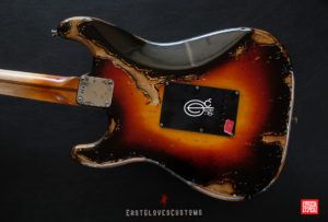 Fender Stratocaster Sunburst HSS Heavy Aged Relic by East Gloves Customs (SOLD) - Image 7