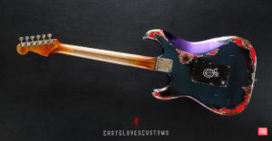 Fender Stratocaster Contemporary E Series Floyd Rose System1 Flip Flop Finish Heavy Aged Relic [Extremely Rare] - Image 16