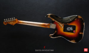 Fender Stratocaster Sunburst HSS Heavy Aged Relic by East Gloves Customs (SOLD) - Image 15