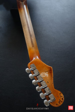 Fender Stratocaster Sunburst HSS Heavy Aged Relic by East Gloves Customs (SOLD) - Image 17