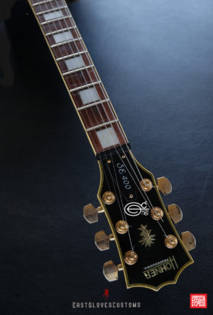 Hohner SE-400 Professional Natural Amber Finish Heavy Aged Relic by East Gloves Customs (SOLD) - Image 21