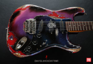 Fender Stratocaster Contemporary E Series Floyd Rose System1 Flip Flop Finish Heavy Aged Relic [Extremely Rare] - Image 3