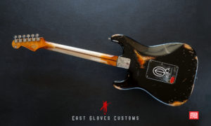 Fender Stratocaster 60th Anniversary Special Edition Black Aged Relic by East Gloves Customs (Rare) - Image 15