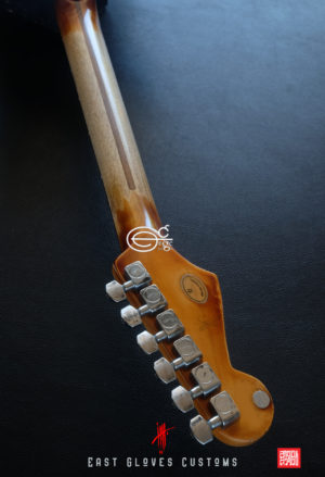 Fender Stratocaster 60th Anniversary Special Edition Black Aged Relic by East Gloves Customs (Rare) - Image 17