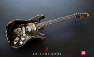 Fender Stratocaster 60th Anniversary Special Edition Black Aged Relic by East Gloves Customs (Rare) - Image 9