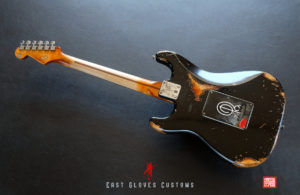 Fender Stratocaster 60th Anniversary Special Edition Black Aged Relic by East Gloves Customs (Rare) - Image 10
