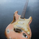 Fender Stratocaster Shell Pink Aged Relic by East Gloves Customs (SOLD)