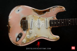 Fender Stratocaster Shell Pink Aged Relic by East Gloves Customs (SOLD) - Image 7