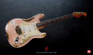 Fender Stratocaster Shell Pink Aged Relic by East Gloves Customs (SOLD) - Image 8