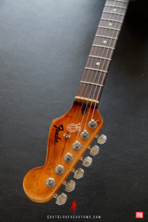 Fender Stratocaster Shell Pink Aged Relic by East Gloves Customs (SOLD) - Image 16
