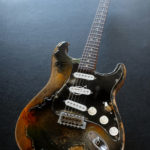 Fender Stratocaster Green Paisley Heavy Aged Relic by East Gloves Customs (SOLD)
