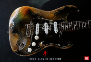 Fender Stratocaster Green Paisley Heavy Aged Relic by East Gloves Customs (SOLD) - Image 2