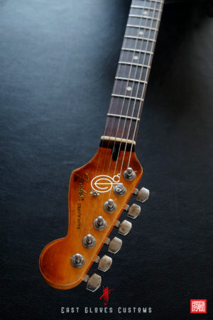 Fender Stratocaster Green Paisley Heavy Aged Relic by East Gloves Customs (SOLD) - Image 16