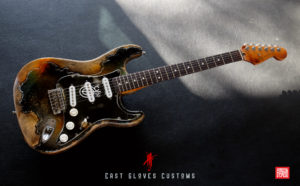 Fender Stratocaster Green Paisley Heavy Aged Relic by East Gloves Customs (SOLD) - Image 12