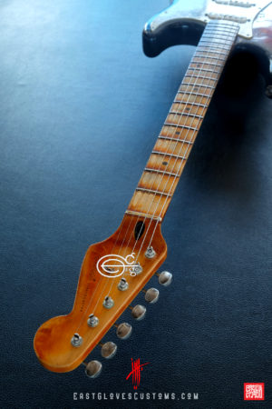 Fender Stratocaster 50th Anniversary Deluxe Series Sunburst Paisley/Pelham Blue Heavy Relic (SOLD) - Image 16